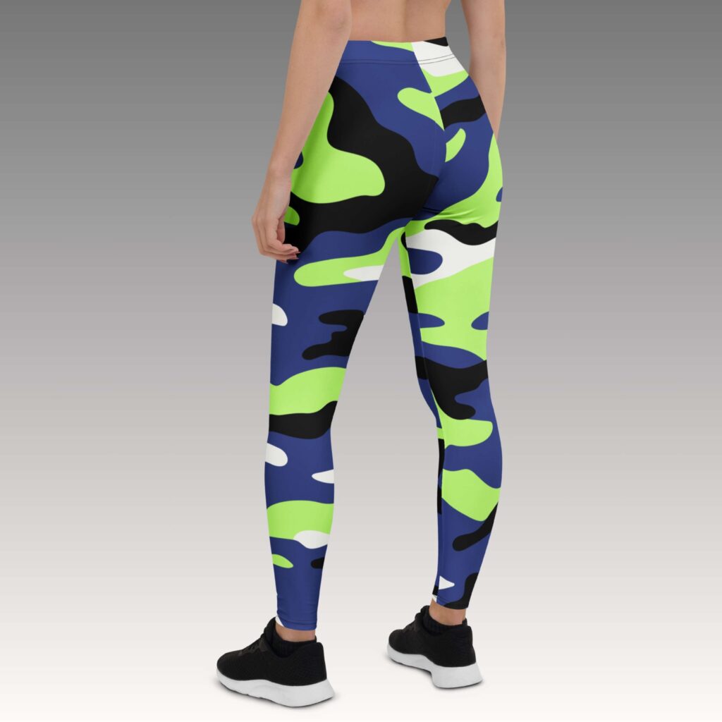 LEGGINS ESTAMPADO AZUL - Imagen 4