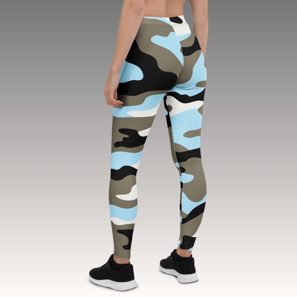 LEGGINS ESTAMPADO CELESTE - Imagen 4