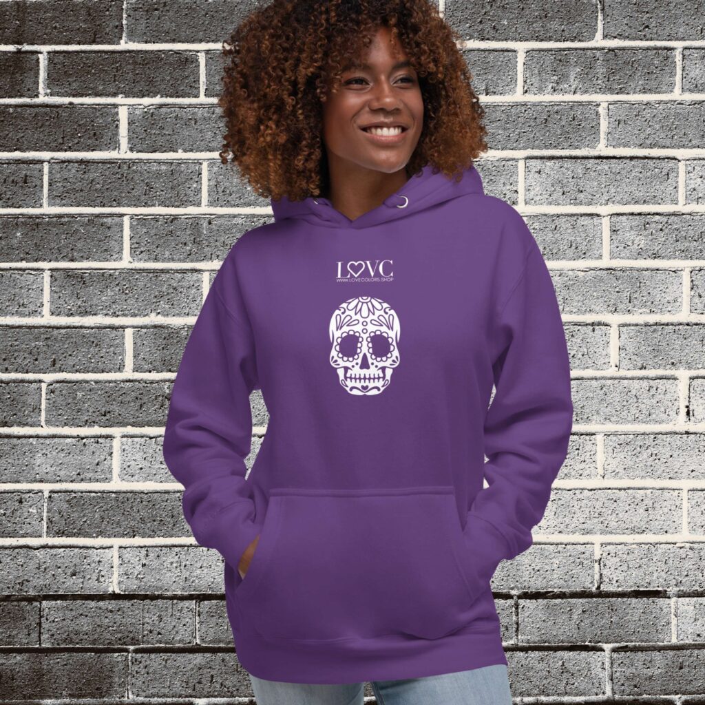 HOODIE CON CAPUCHA SKULL - Imagen 3