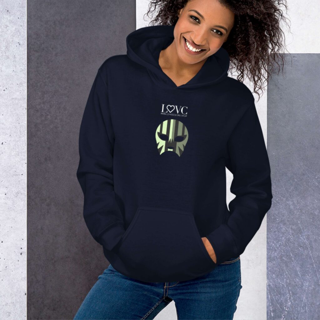 HOODIE CON CAPUCHA MASK - Imagen 3