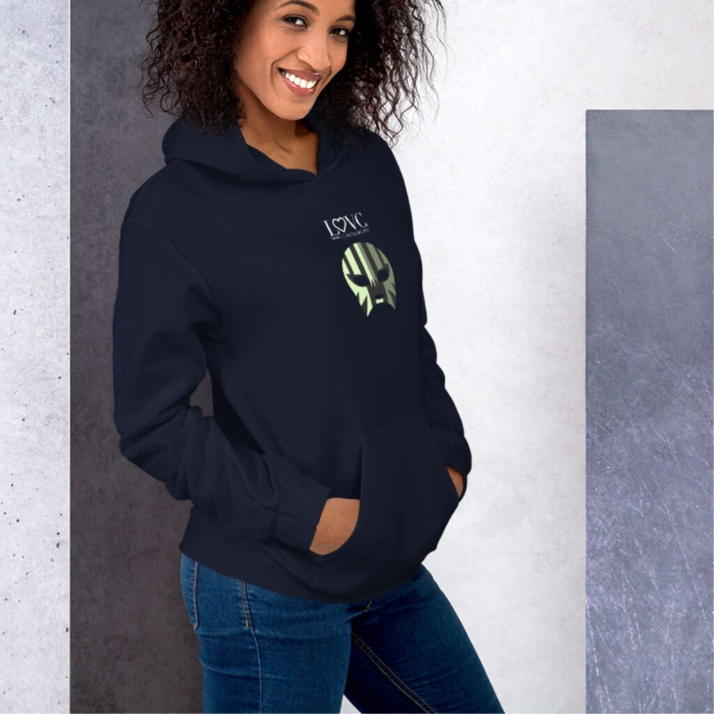 HOODIE CON CAPUCHA MASK - Imagen 4
