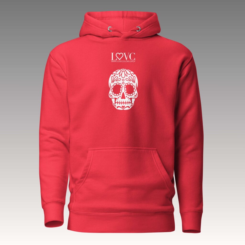 HOODIE CON CAPUCHA SKULL - Imagen 5