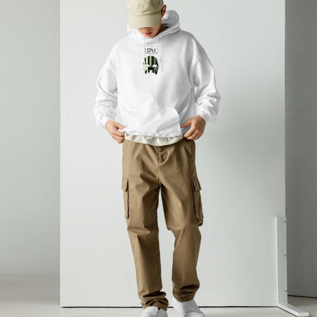HOODIE CON CAPUCHA MASK - Imagen 4