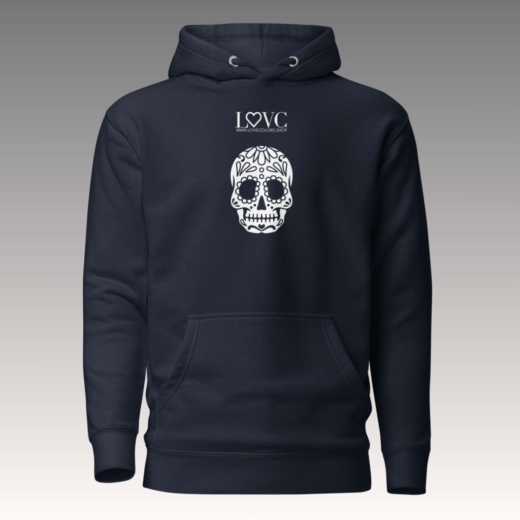 HOODIE CON CAPUCHA SKULL - Imagen 6