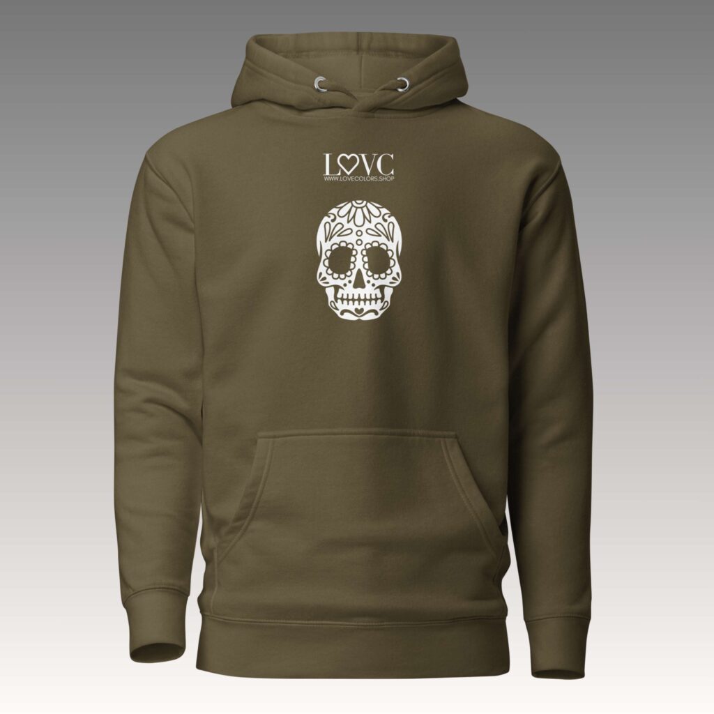 HOODIE CON CAPUCHA SKULL - Imagen 6