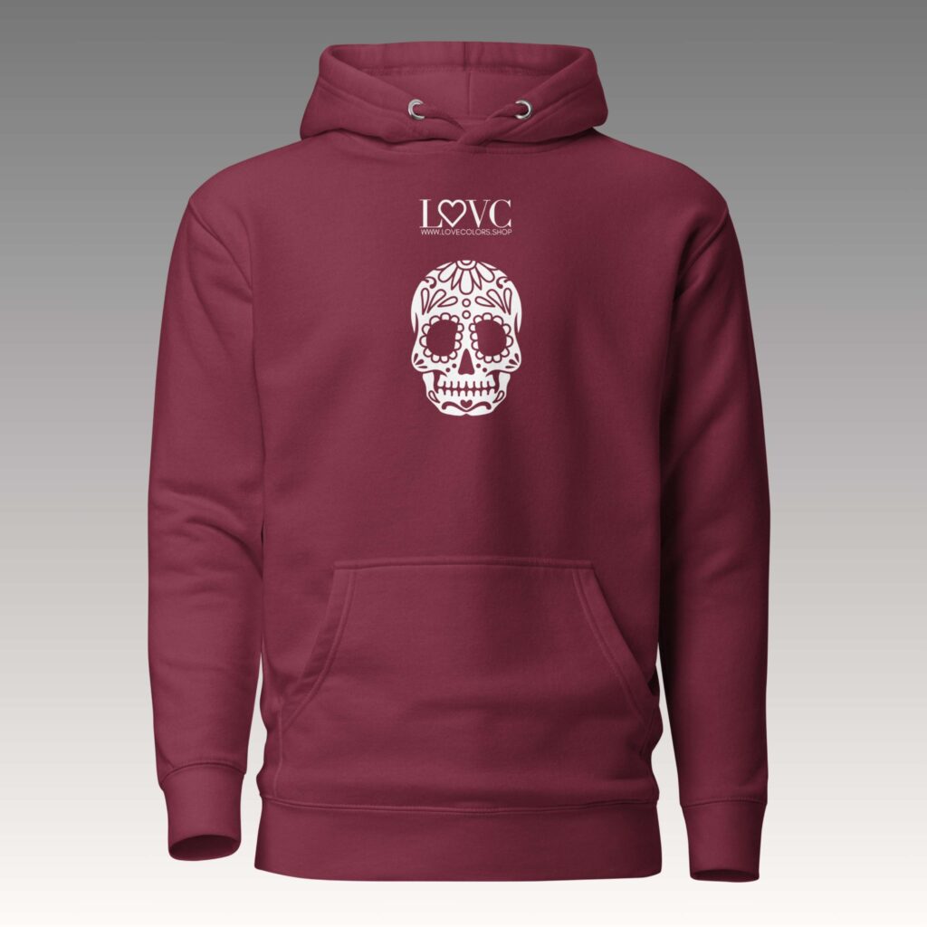 HOODIE CON CAPUCHA SKULL - Imagen 7