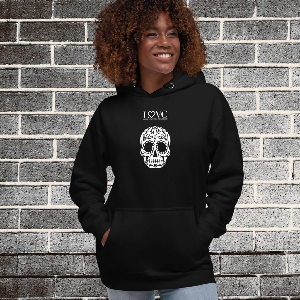 HOODIE CON CAPUCHA SKULL - Imagen 3