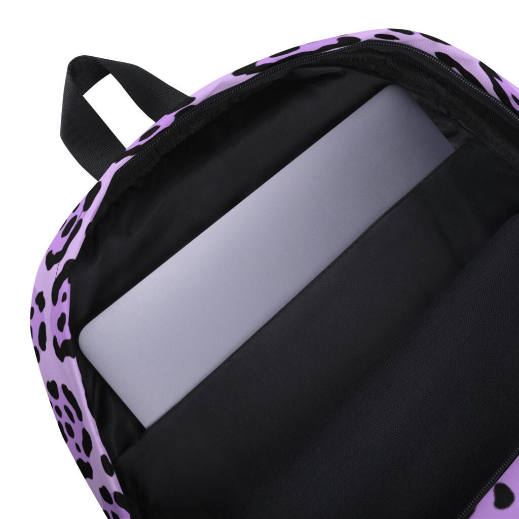 MOCHILA ANIMALPRINT LILA - Imagen 5