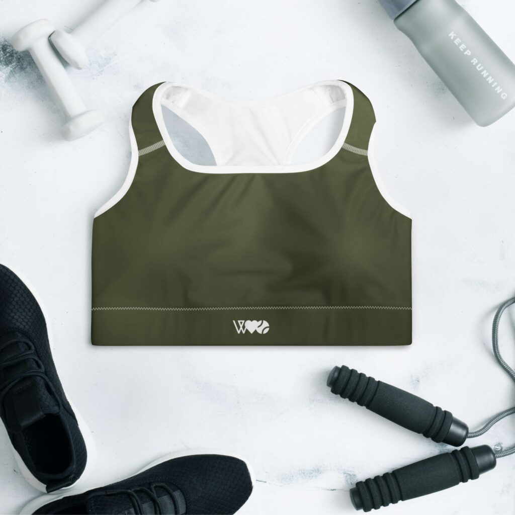 TOP CON RELLENO KHAKI