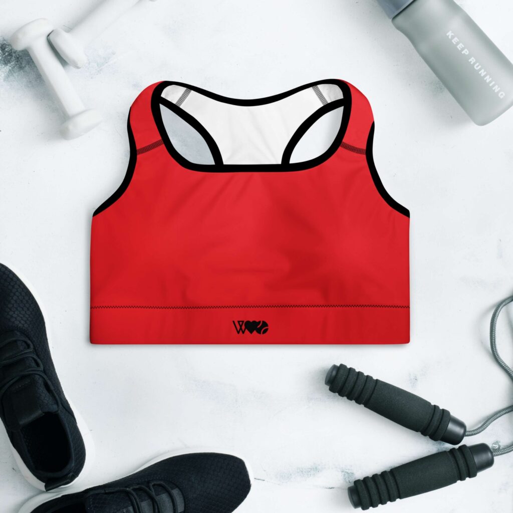 TOP CON RELLENO ROJO